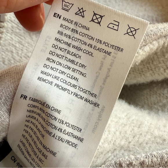 Varley NWOT TEMPLETON HOODIE grey - Picture 16 of 16